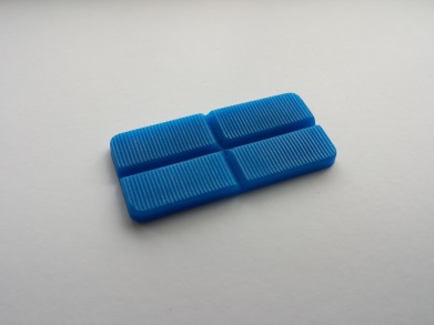 τακάκι μπλέ 4mm